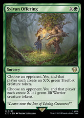 Oferenda Silvestre / Sylvan Offering - Magic: The Gathering - MoxLand
