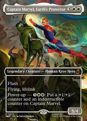 Captain Marvel, Earth's Protector - Magic: The Gathering - MoxLand