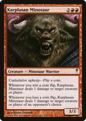 Minotauro Karplusano / Karplusan Minotaur - Magic: The Gathering - MoxLand