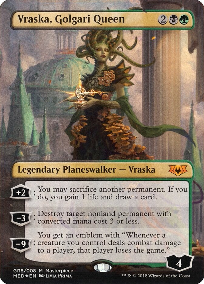 Vraska, Rainha Golgari / Vraska, Golgari Queen - Magic: The Gathering - MoxLand
