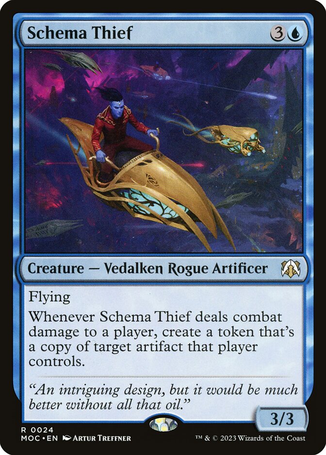 Ladrão de Esquemas / Schema Thief - Magic: The Gathering - MoxLand