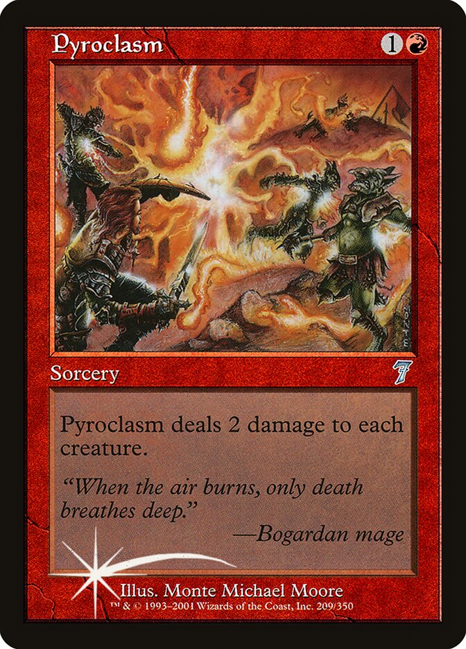 Piroclasma / Pyroclasm - Magic: The Gathering - MoxLand
