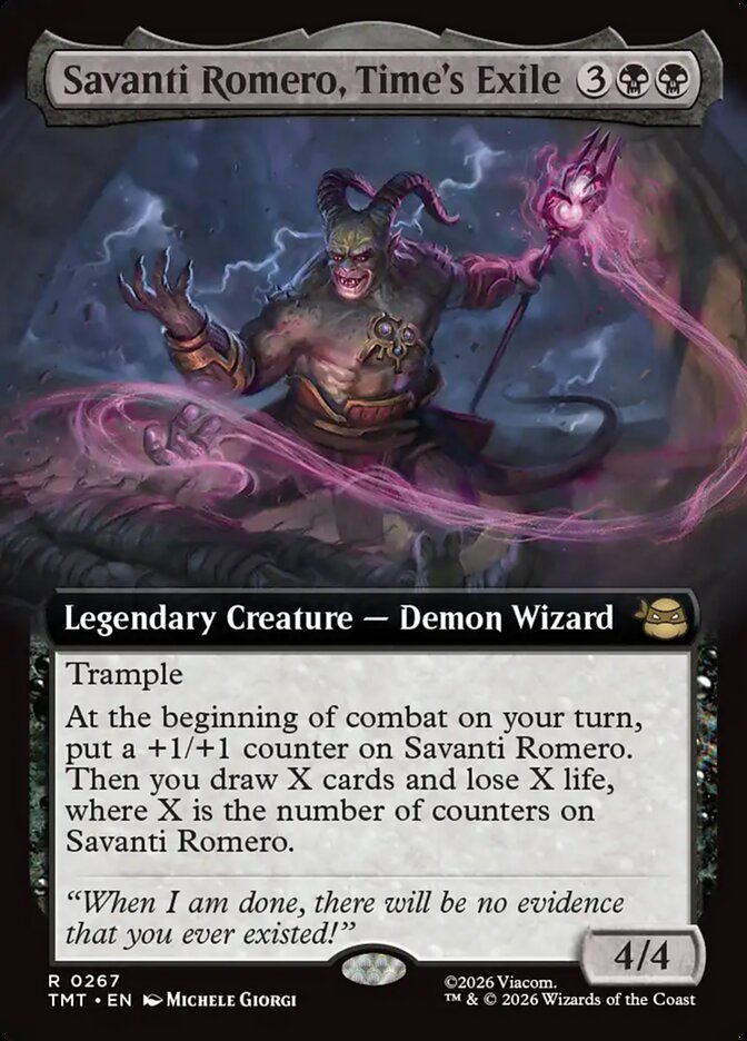 Savanti Romero, Time's Exile - Magic: The Gathering - MoxLand