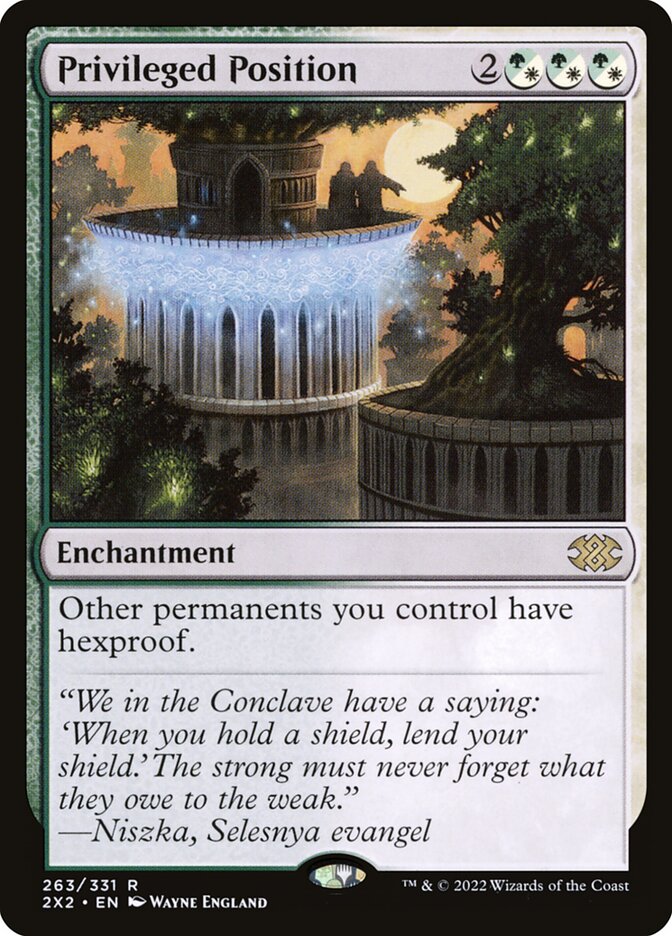 Posição Privilegiada / Privileged Position - Magic: The Gathering - MoxLand