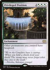 Posição Privilegiada / Privileged Position - Magic: The Gathering - MoxLand