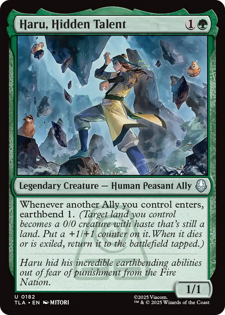 Haru, Talento Escondido / Haru, Hidden Talent - Magic: The Gathering - MoxLand
