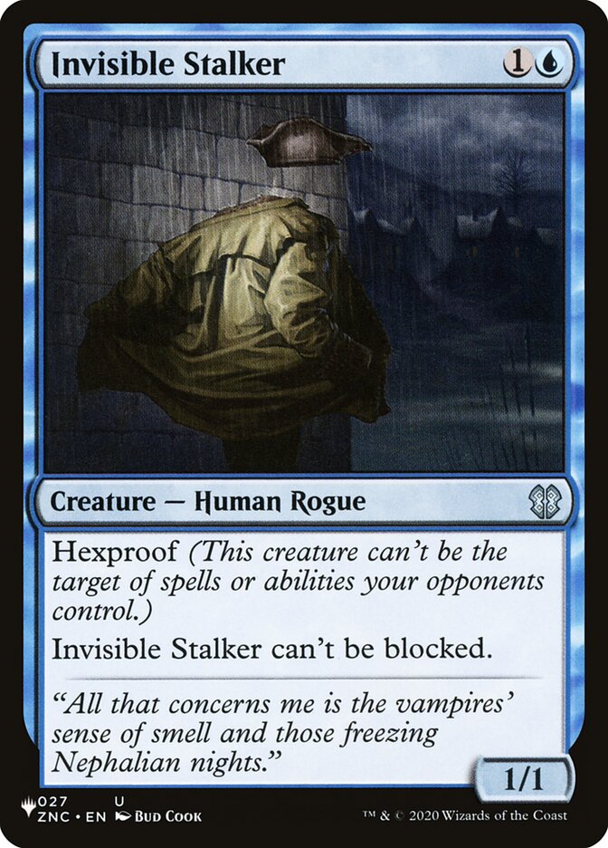 Espreitador Invisível / Invisible Stalker - Magic: The Gathering - MoxLand