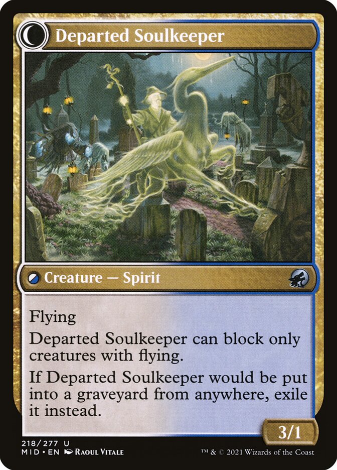 Zelador de Cemitério Devotado / Devoted Grafkeeper - Magic: The Gathering - MoxLand