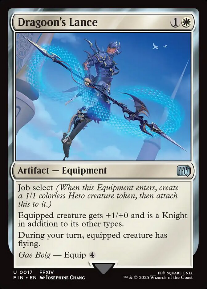 Lança do Cavaleiro-dragão / Dragoon's Lance - Magic: The Gathering - MoxLand