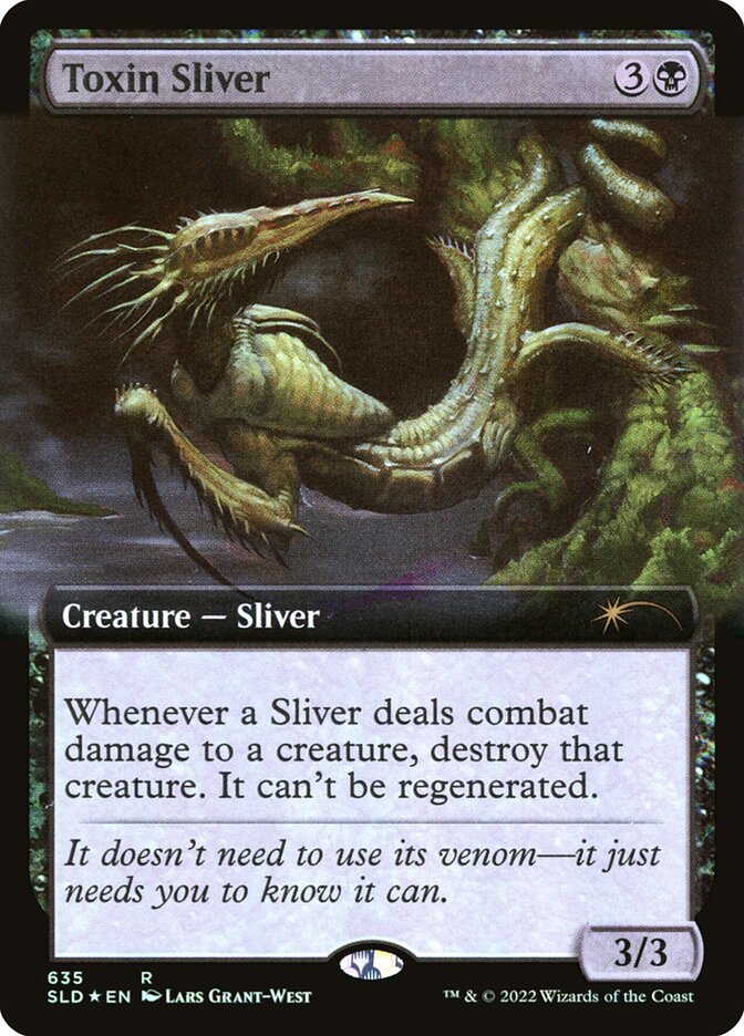 Fractius de Toxina / Toxin Sliver - Magic: The Gathering - MoxLand