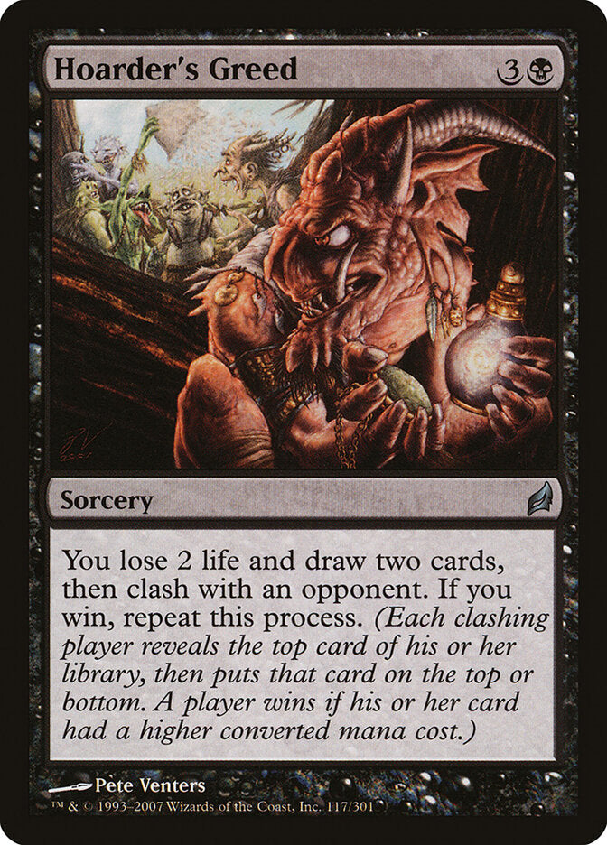 Avidez de Acumulador / Hoarder's Greed - Magic: The Gathering - MoxLand
