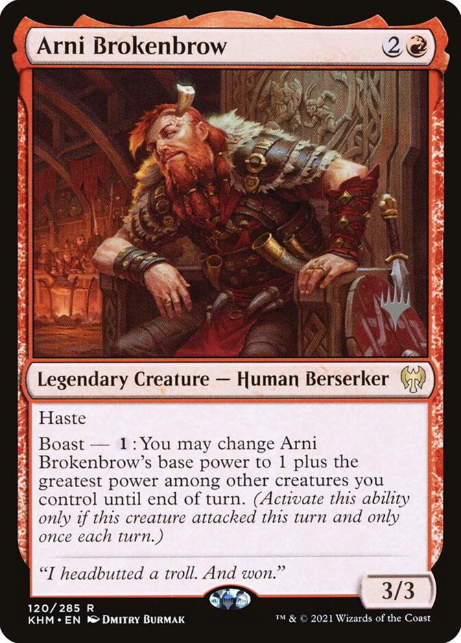 Arni Testa Partida / Arni Brokenbrow - Magic: The Gathering - MoxLand