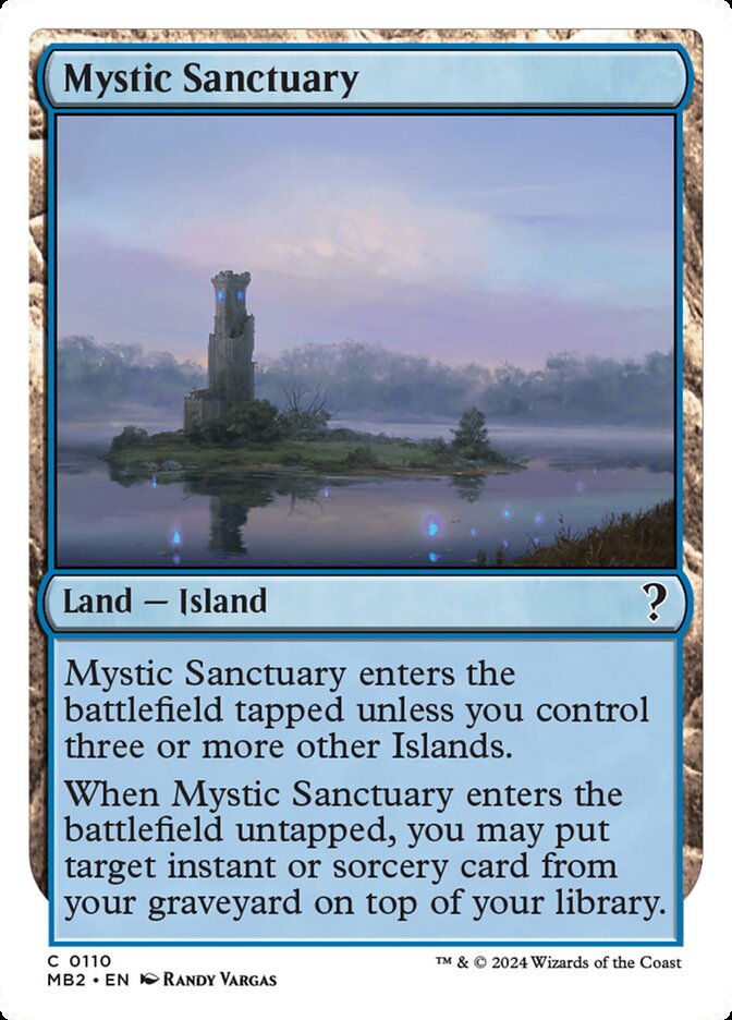 Santuário Místico / Mystic Sanctuary - Magic: The Gathering - MoxLand