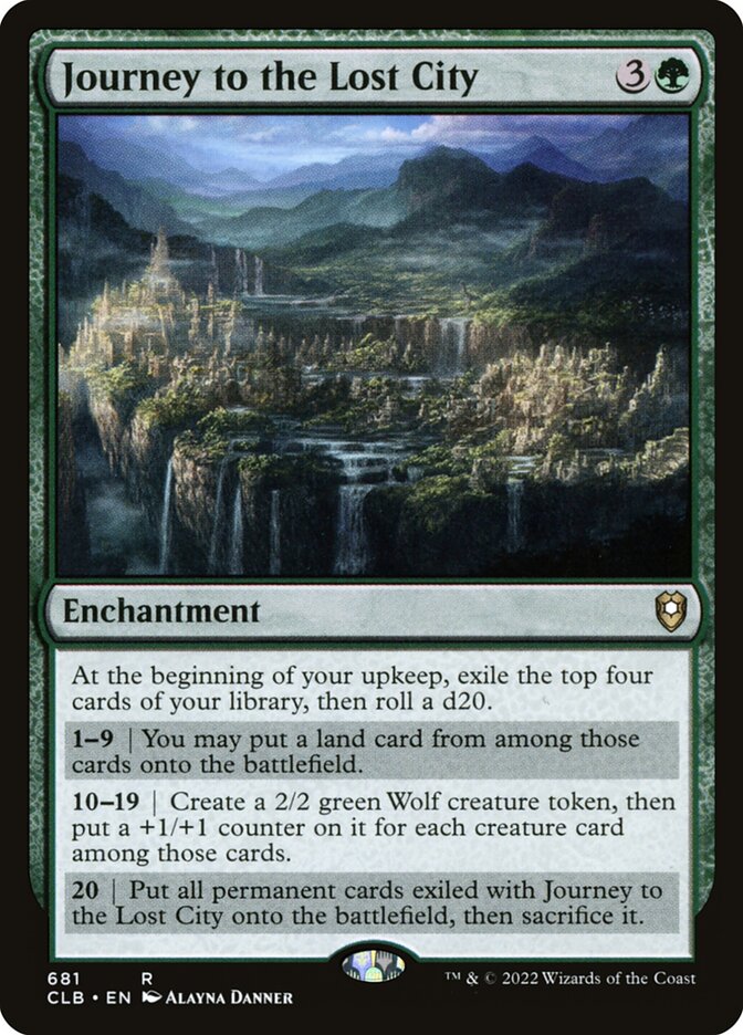 Jornada à Cidade Perdida / Journey to the Lost City - Magic: The Gathering - MoxLand