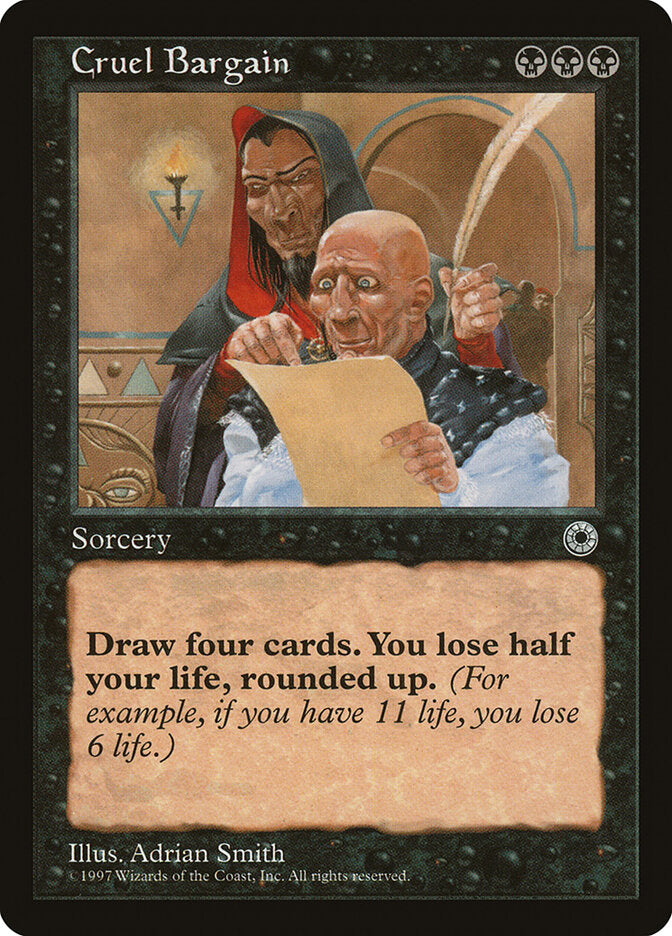 Cruel Bargain / Cruel Bargain - Magic: The Gathering - MoxLand