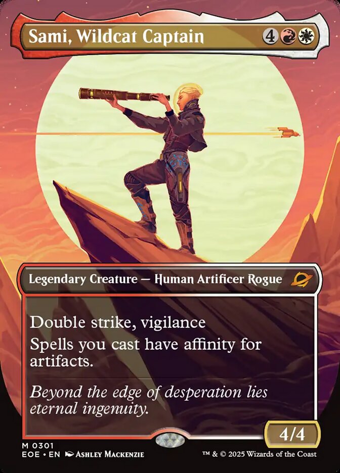 Sami, Comandante Temerário / Sami, Wildcat Captain - Magic: The Gathering - MoxLand