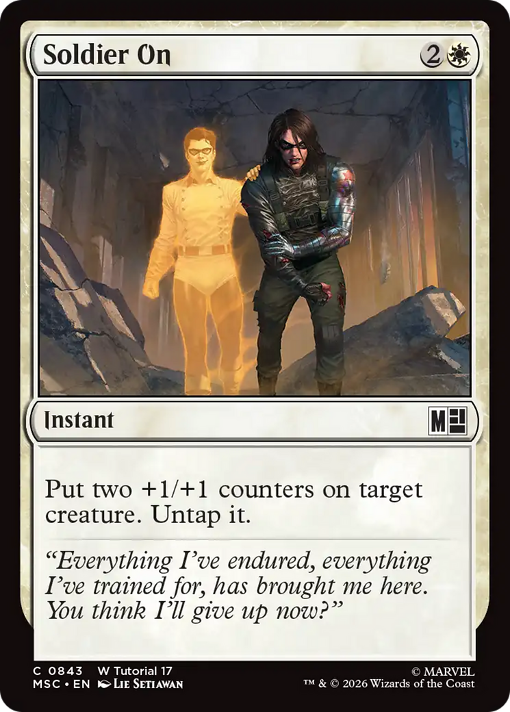 Soldier On - Magic: The Gathering - MoxLand