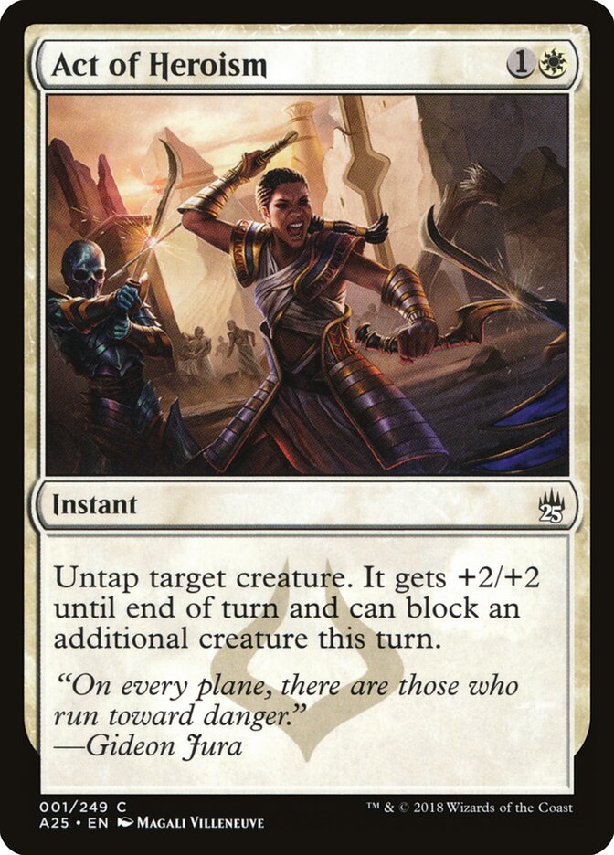Ato de Heroísmo / Act of Heroism - Magic: The Gathering - MoxLand