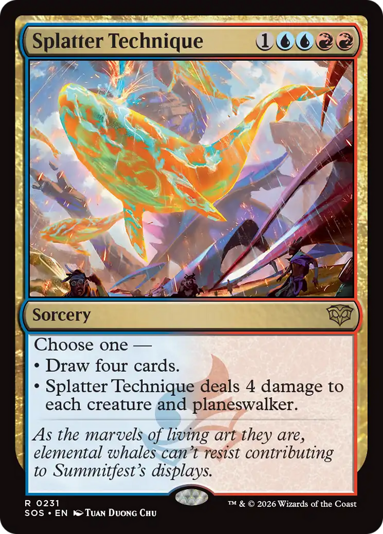 Splatter Technique - Magic: The Gathering - MoxLand