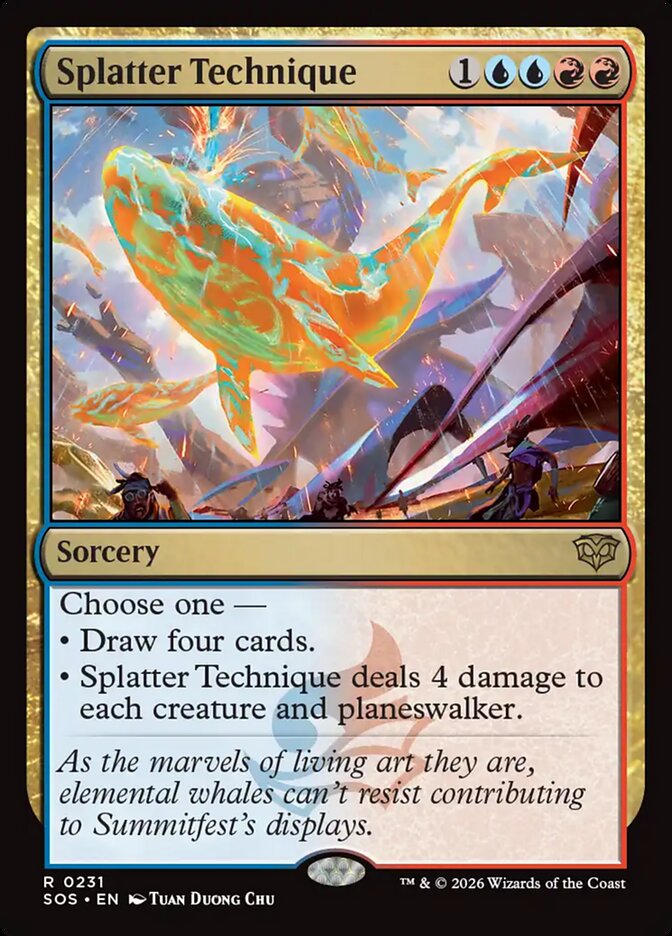 Splatter Technique - Magic: The Gathering - MoxLand