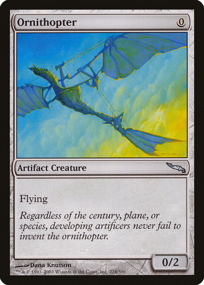 Ornitóptero / Ornithopter - Magic: The Gathering - MoxLand