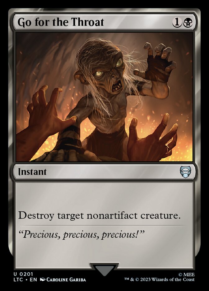 Atacar na Jugular / Go for the Throat - Magic: The Gathering - MoxLand