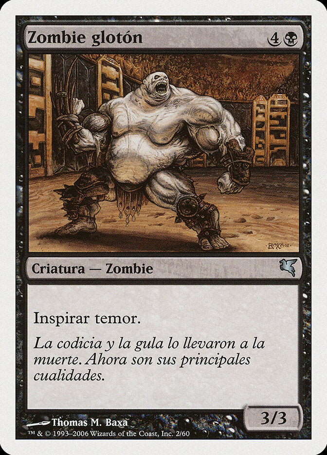 Zumbi Glutão / Gluttonous Zombie - Magic: The Gathering - MoxLand