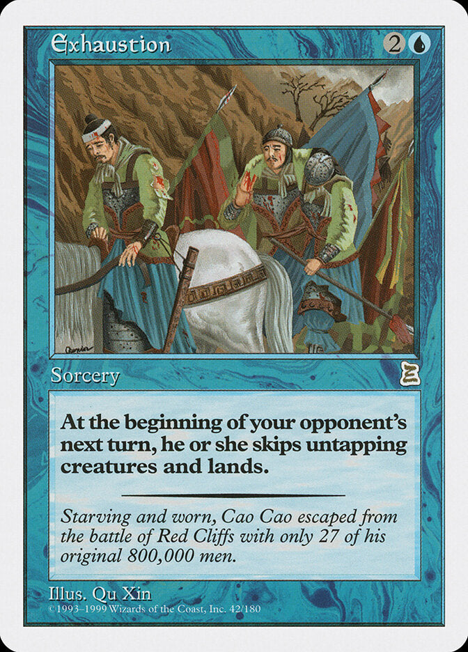 Exaustão / Exhaustion - Magic: The Gathering - MoxLand