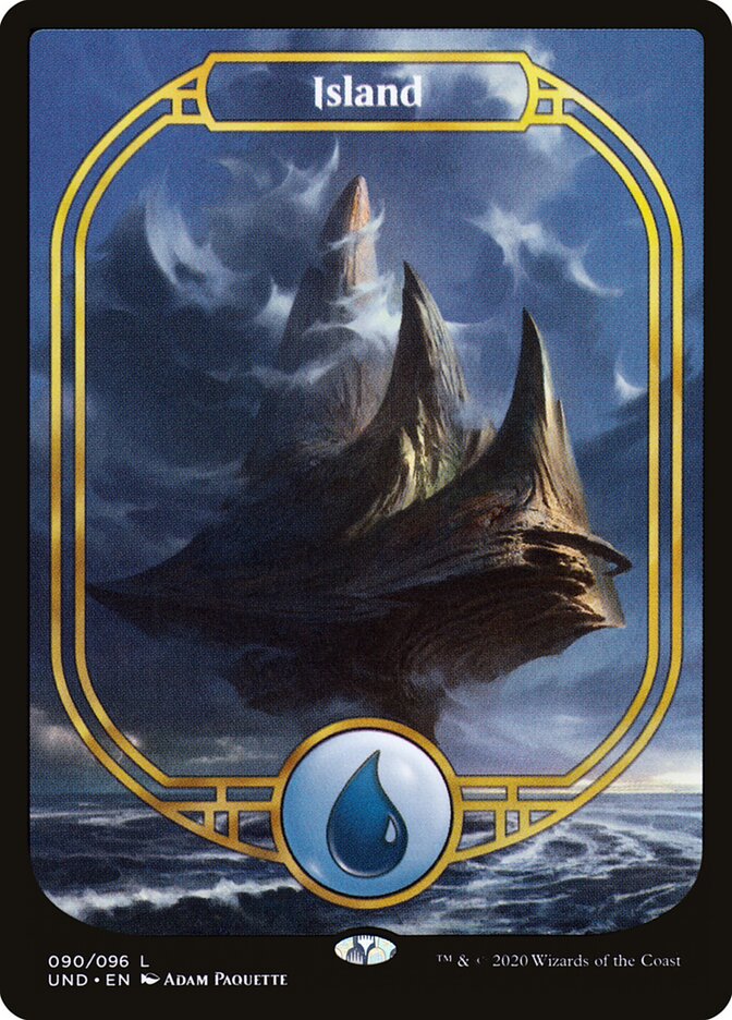 Ilha / Island - Magic: The Gathering - MoxLand