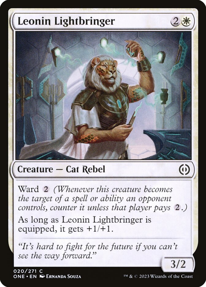 Arauto da Luz Leonino / Leonin Lightbringer - Magic: The Gathering - MoxLand
