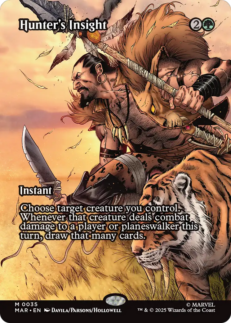 Percepção do Caçador / Hunter's Insight - Magic: The Gathering - MoxLand