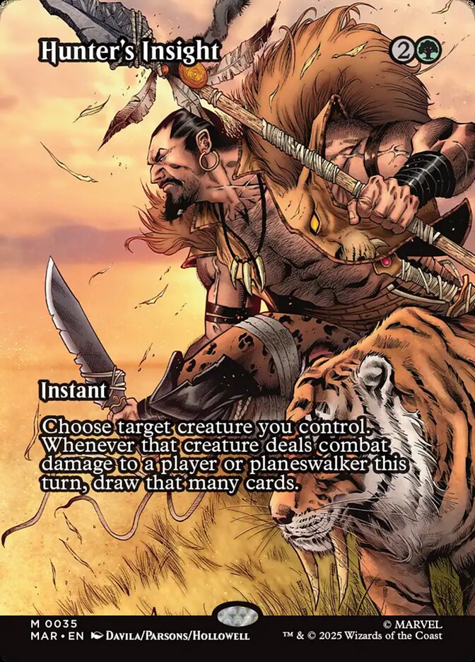 Percepção do Caçador / Hunter's Insight - Magic: The Gathering - MoxLand
