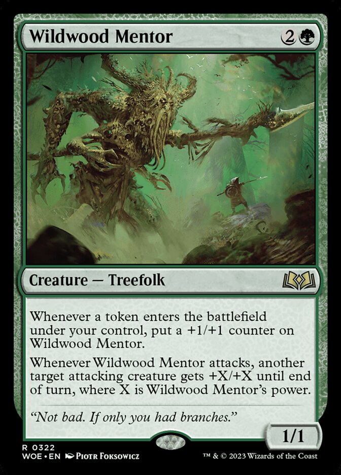 Mentor da Mata Selvagem / Wildwood Mentor - Magic: The Gathering - MoxLand