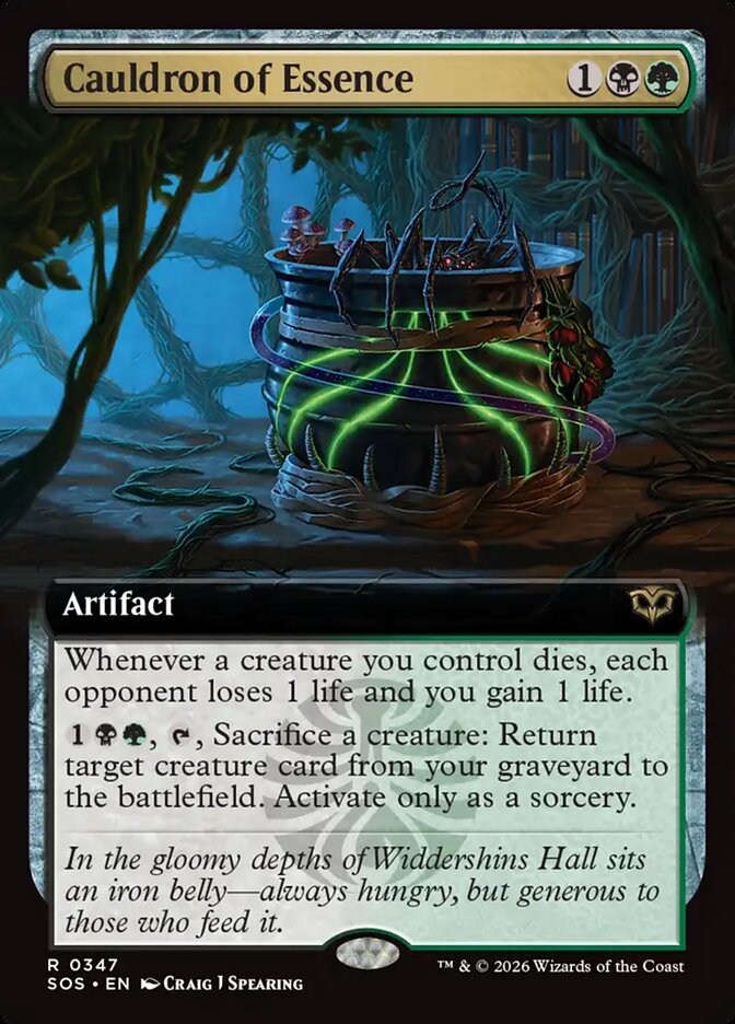 Cauldron of Essence - Magic: The Gathering - MoxLand