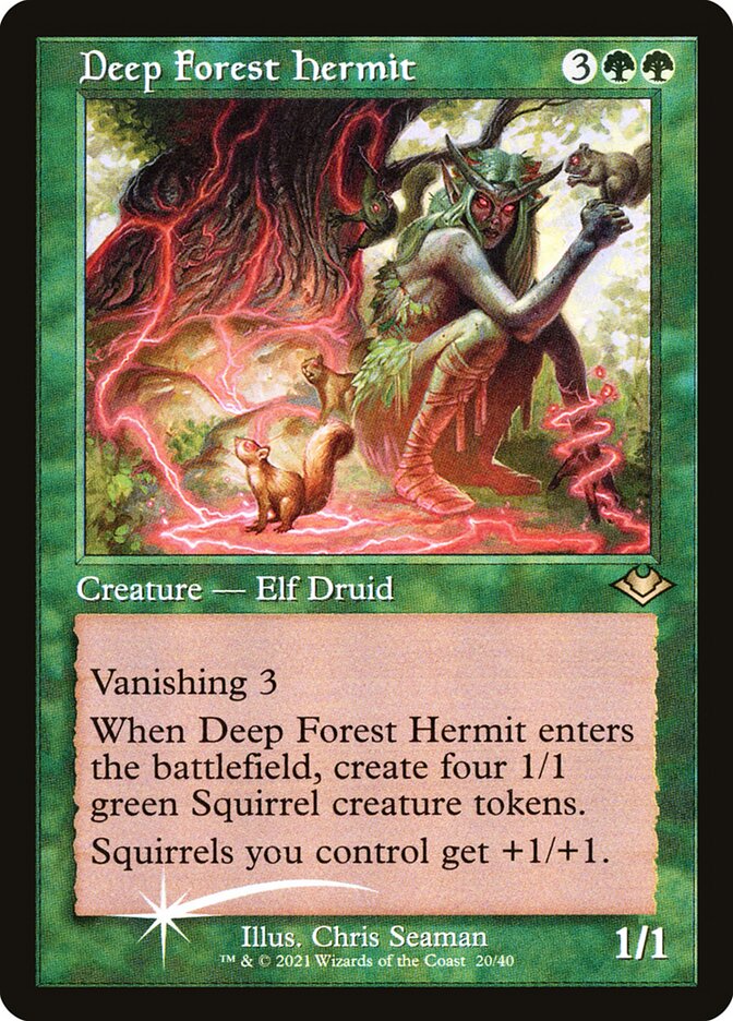 Eremita da Floresta Profunda / Deep Forest Hermit - Magic: The Gathering - MoxLand