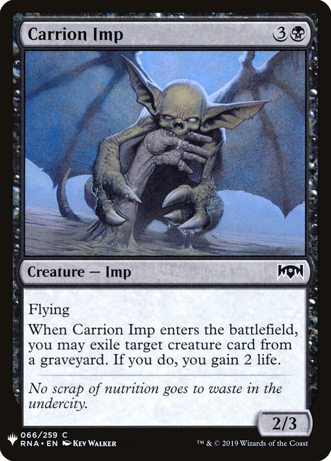 Diabrete Carniceiro / Carrion Imp - Magic: The Gathering - MoxLand
