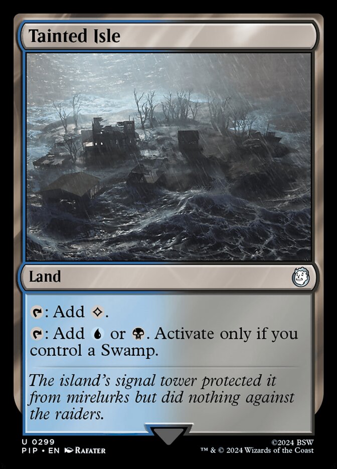 Ilha Contaminada / Tainted Isle - Magic: The Gathering - MoxLand
