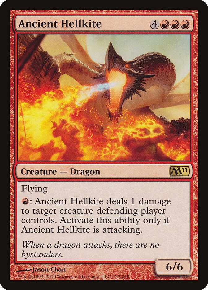Dragão Avérneo Ancião / Ancient Hellkite - Magic: The Gathering - MoxLand