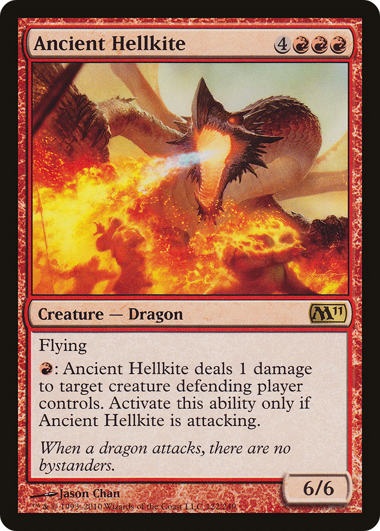 Dragão Avérneo Ancião / Ancient Hellkite - Magic: The Gathering - MoxLand