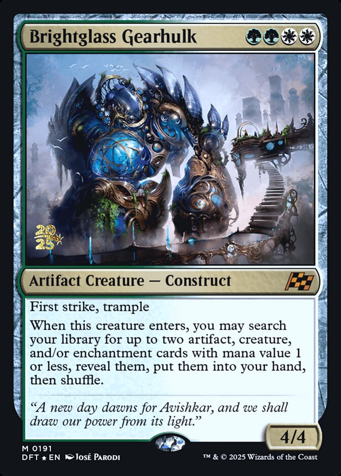 Brightglass Gearhulk - Magic: The Gathering - MoxLand