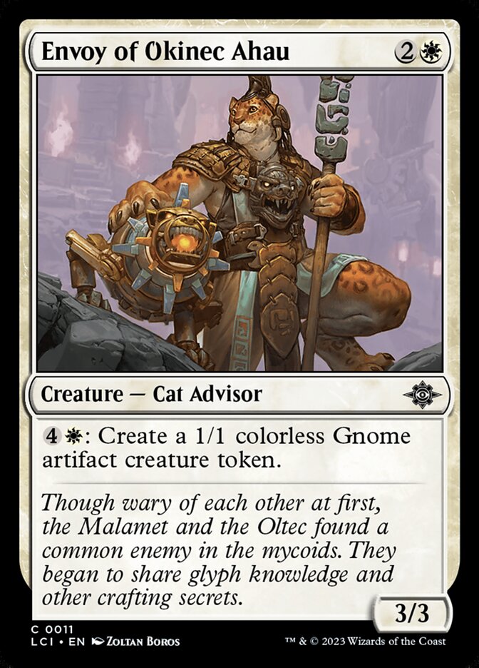 Enviado de Okinec Ahau / Envoy of Okinec Ahau - Magic: The Gathering - MoxLand