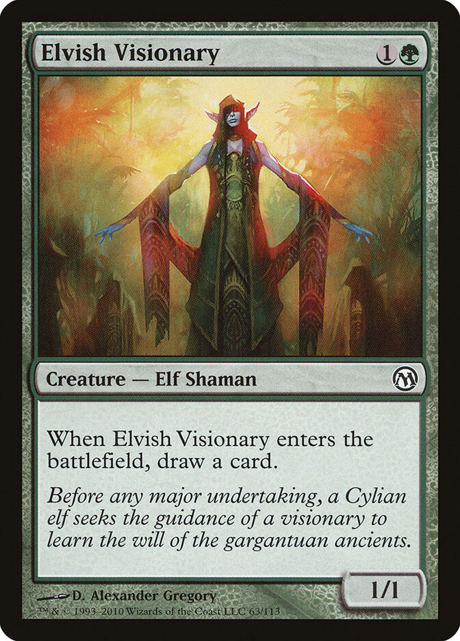 Visionário Élfico / Elvish Visionary - Magic: The Gathering - MoxLand