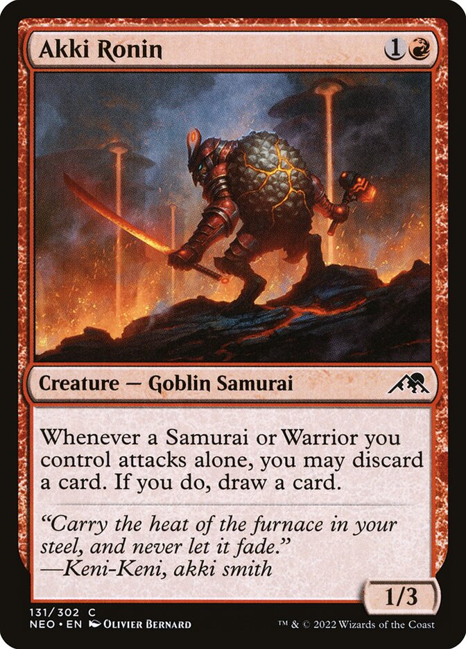 Ronin Akki / Akki Ronin - Magic: The Gathering - MoxLand