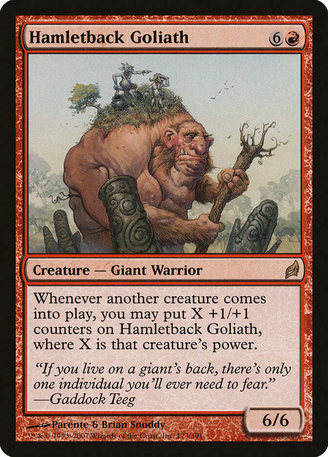Golias Dorsovila / Hamletback Goliath - Magic: The Gathering - MoxLand
