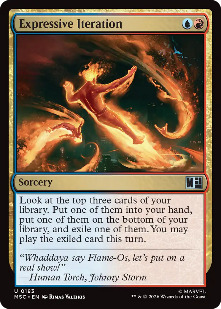 Iteração Expressiva / Expressive Iteration - Magic: The Gathering - MoxLand