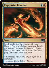 Iteração Expressiva / Expressive Iteration - Magic: The Gathering - MoxLand
