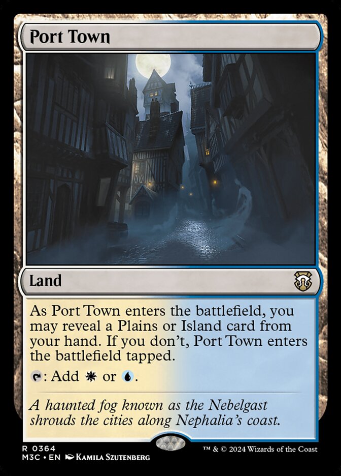 Cidade Portuária / Port Town - Magic: The Gathering - MoxLand