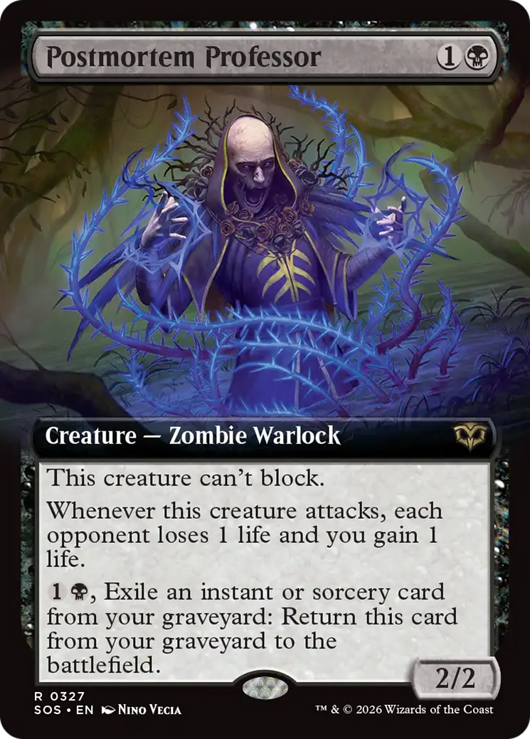 Postmortem Professor - Magic: The Gathering - MoxLand