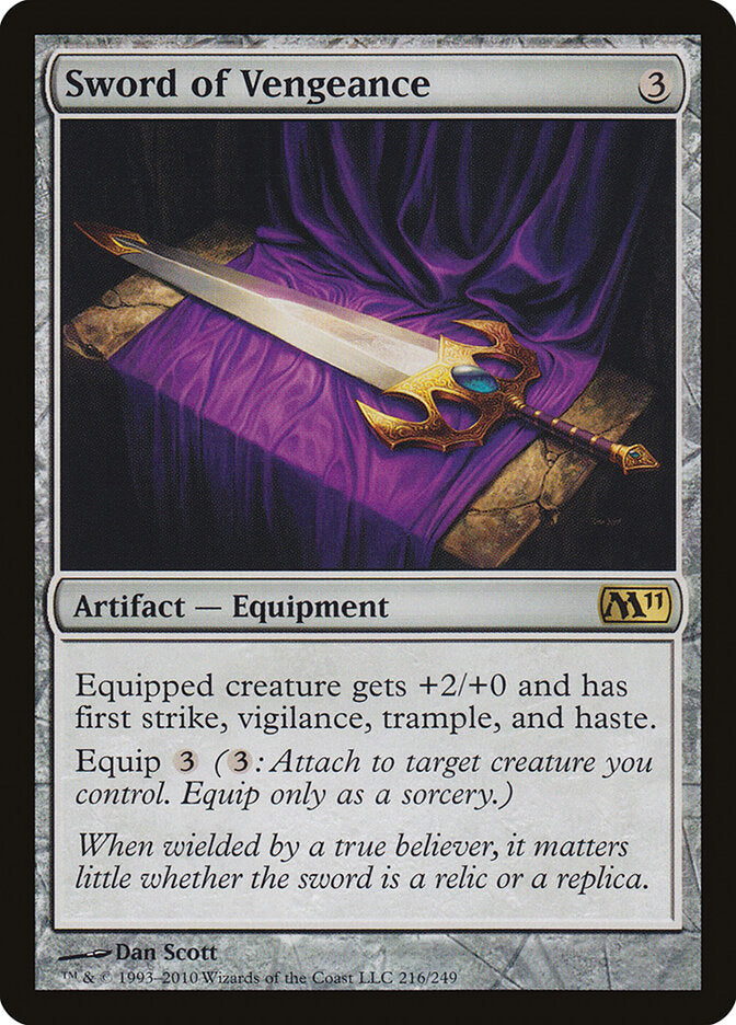 Espada da Vingança / Sword of Vengeance - Magic: The Gathering - MoxLand
