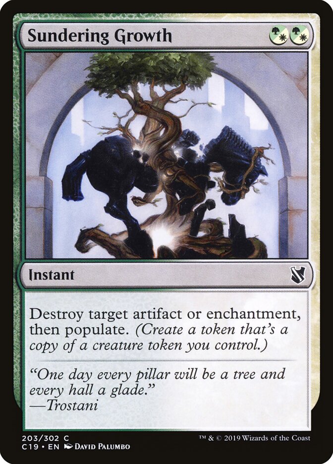 Crescimento Despedaçador / Sundering Growth - Magic: The Gathering - MoxLand